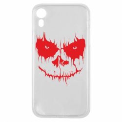 Чехол для iPhone XR Страшная морда для светлого