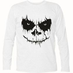 Футболка з довгим рукавом Страшна морда для світлого - PrintSalon
