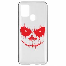 Чохол для Samsung A21s Страшна морда для світлого - PrintSalon