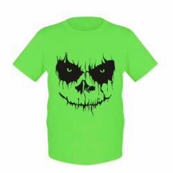 Детская футболка Страшная морда для светлого-PrintSalon Детская футболка Страшная морда для светлого