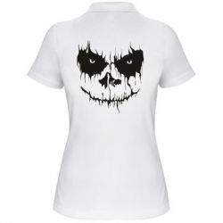 Жіноче поло Страшна морда для світлого - PrintSalon