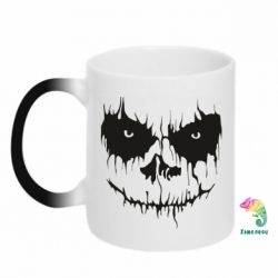 Чашка-хамелеон Страшна морда для світлого