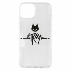 Чехол для iPhone 14 Stray logo