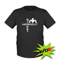 Дитяча футболка Street Workout хрест