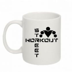 Чашка 320ml Street Workout крест - PrintSalon
