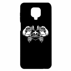 Чехол для Xiaomi Redmi Note 9S/9Pro/9Pro Max Street Workout Крылья - PrintSalon