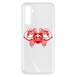 Чохол для Realme 6 Street Workout Крила-PrintSalon Чохол для Realme 6 Street Workout Крила