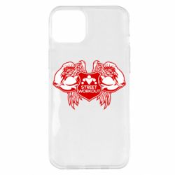 Чехол для iPhone 14 Plus Street Workout Крылья