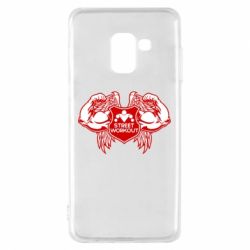Чехол для Samsung A8 2018 Street Workout Крылья
