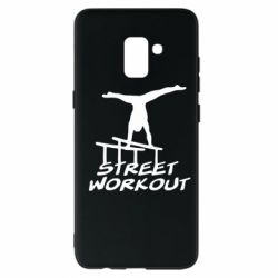 Чехол для Samsung A8+ 2018 Street workout - PrintSalon