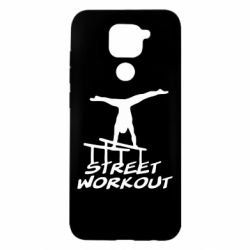 Чехол для Xiaomi Redmi Note 9/Redmi 10X Street workout - PrintSalon