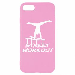 Чехол для iPhone SE 2022 Street workout - PrintSalon