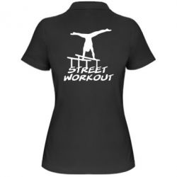 Женское поло Street workout - PrintSalon