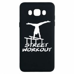 Чехол для Samsung J7 2016 Street workout - PrintSalon