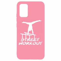 Чехол для Samsung A02s/M02s Street workout - PrintSalon