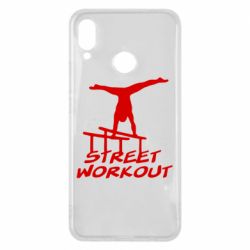 Чехол для Huawei P Smart Plus 2018 Street workout-PrintSalon Чехол для Huawei P Smart Plus 2018 Street workout