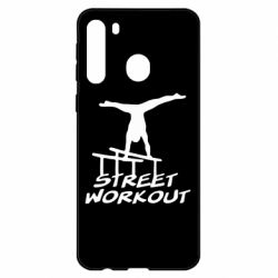 Чехол для Samsung A21 Street workout - PrintSalon