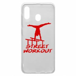 Чехол для Samsung A20 Street workout - PrintSalon