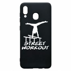 Чехол для Samsung A30 Street workout - PrintSalon