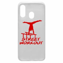 Чехол для Samsung A40 Street workout - PrintSalon