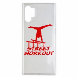 Чехол для Samsung Note 10 Plus Street workout - PrintSalon