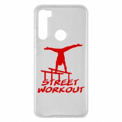 Чехол для Xiaomi Redmi Note 8 Street workout - PrintSalon