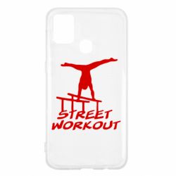 Чехол для Samsung M31 Street workout-PrintSalon Чехол для Samsung M31 Street workout