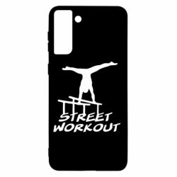 Чехол для Samsung S21+ Street workout - PrintSalon