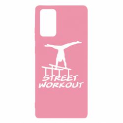 Чехол для Samsung Note 20 Street workout - PrintSalon