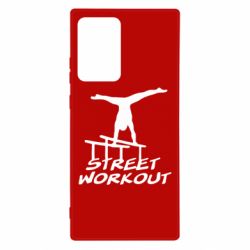 Чехол для Samsung Note 20 Ultra Street workout - PrintSalon