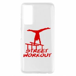 Чехол для Huawei P Smart 2021 Street workout - PrintSalon