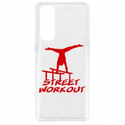 Чехол для Oppo Reno 4 Pro Street workout - PrintSalon