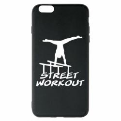 Чехол для iPhone 6 Plus/6S Plus Street workout - PrintSalon
