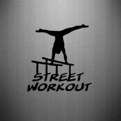 Наклейка Street workout - PrintSalon