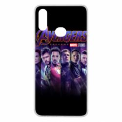 Чехол для Samsung A10s Stripes with avengers - PrintSalon