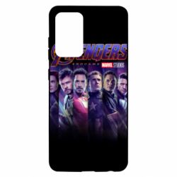 Чехол для Samsung A52 5G Stripes with avengers - PrintSalon