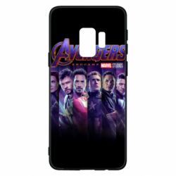 Чехол для Samsung S9 Stripes with avengers - PrintSalon