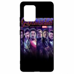 Чехол для Samsung S10 Lite Stripes with avengers - PrintSalon