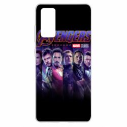 Чехол для Samsung S20 FE Stripes with avengers - PrintSalon