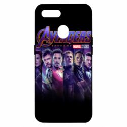 Чехол для Oppo A5s/A12 Stripes with avengers - PrintSalon
