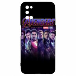 Чехол для Oppo A52/A72/A92 Stripes with avengers - PrintSalon