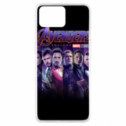 Чехол для Oppo A73 Stripes with avengers - PrintSalon