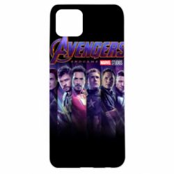 Чехол для Oppo A92s Stripes with avengers - PrintSalon