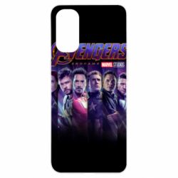 Чехол для Oppo Reno 4 Stripes with avengers - PrintSalon
