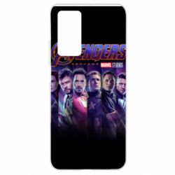 Чехол для Xiaomi Mi 10T/10T Pro Stripes with avengers - PrintSalon