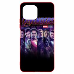Чехол для Xiaomi Mi11 Lite Stripes with avengers - PrintSalon