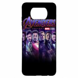 Чехол для Xiaomi Poco X3 Stripes with avengers - PrintSalon
