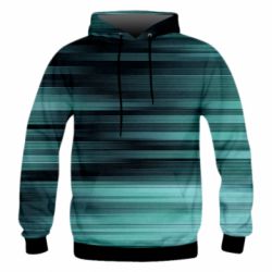 Чоловіче 3D худі Stripes - PrintSalon