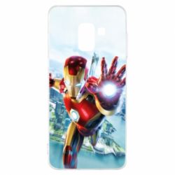 Чехол для Samsung A8 2018 Strong Iron Man - PrintSalon