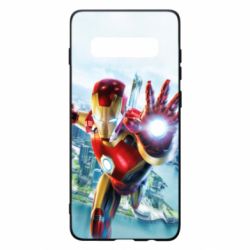 Чехол для Samsung S10+ Strong Iron Man - PrintSalon